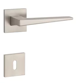   STILE EDA Rozetă pătrată Q SLIM 7MM MSN - Nichel satinat BB