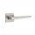 STILE EDA Square rosette Q SLIM 7MM MSN - Satin Nickel BB