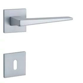 STILE EDA Rozetă pătrată Q SLIM 7MM PSC - Crom satinat BB
