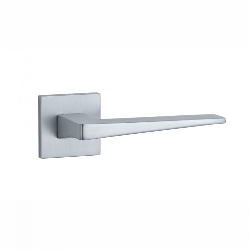 STILE EDA Square rosette Q SLIM 7MM PSC - Satin chrome PZ