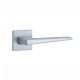 STILE EDA Quadrat Q SLIM 7MM PSC WC in satiniertem Chrom