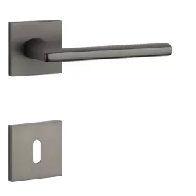   STILE EURA Rozetă pătrată Q SLIM 7MM MSB - culoare titan BB