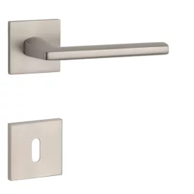   STILE EURA Rozetă pătrată Q SLIM 7MM MSN - Nichel satinat BB