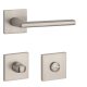 STILE EURA Square rosette Q SLIM 7MM MSN - Satin Nickel WC