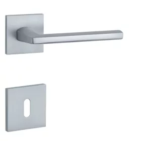   STILE EURA Rozetă pătrată Q SLIM 7MM PSC - Crom satinat BB
