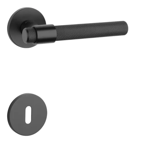 STILE GOYA Körrozettás R SLIM 7MM BLACK - Fekete BB