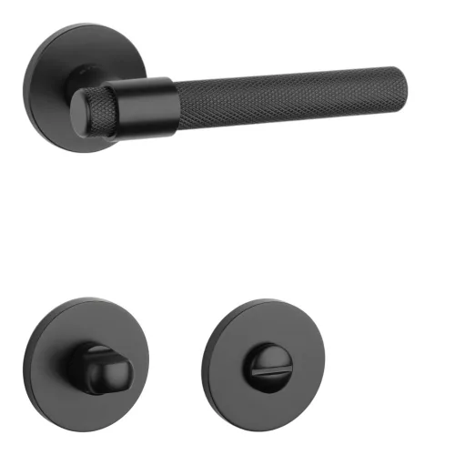 STILE GOYA Körrozettás R SLIM 7MM BLACK - Fekete WC