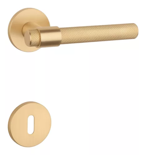STILE GOYA Körrozettás R SLIM 7MM GOLD SATIN - Szatén arany színű BB