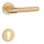 STILE GOYA Körrozettás R SLIM 7MM GOLD SATIN - Szatén arany színű PZ