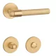 STILE GOYA Körrozettás R SLIM 7MM GOLD SATIN - Szatén arany színű WC