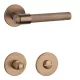 STILE GOYA Körrozettás R SLIM 7MM LIGHT BROWN - Világos barna WC