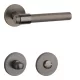 STILE GOYA Körrozettás R SLIM 7MM MSB - Titánium színű WC