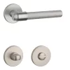 STILE GOYA Körrozettás R SLIM 7MM MSN - Szatén nikkel WC
