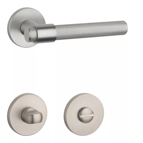STILE GOYA Körrozettás R SLIM 7MM MSN - Szatén nikkel WC
