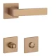 STILE HIRA Square Q SLIM 7MM LIGHT BROWN - WC maro deschis