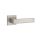 STILE HIRA Square rosette Q SLIM 7MM MSN - Satin Nickel BB