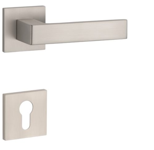 STILE HIRA Quadrat Q SLIM 7MM MSN Satin Nickel PZ