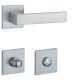 STILE HIRA Quadrat Q SLIM 7MM PSC WC in satiniertem Chrom