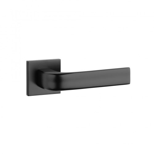 STILE JENA Négyzetrozettás Q SLIM 7MM BLACK - Fekete WC