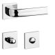 STILE JENA Quadrat Q SLIM 7MM CP WC in hellem Chrom