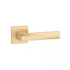 STILE LIMA Square Q SLIM 7MM Satin gold color - Satin gold color BB