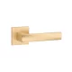 STILE LIMA Square rosette Q SLIM 7MM Satin gold color - Satin gold color (ONLY HANDLE ON UPPER ROSETTE)