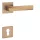 STILE LIMA Square Q SLIM 7MM LIGHT BROWN - Light brown PZ