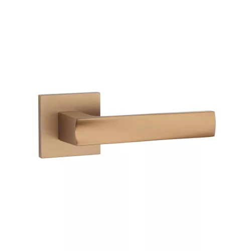 STILE LIMA Square rosette Q SLIM 7MM LIGHT BROWN