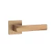 STILE LIMA Square rosette Q SLIM 7MM LIGHT BROWN