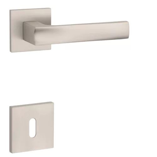 STILE LIMA Square Q SLIM 7MM MSN - Satin Nickel BB