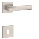 STILE LIMA Square Q SLIM 7MM MSN - Satin Nickel BB