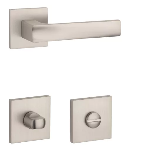 STILE LIMA Square Q SLIM 7MM MSN - Satin Nickel WC