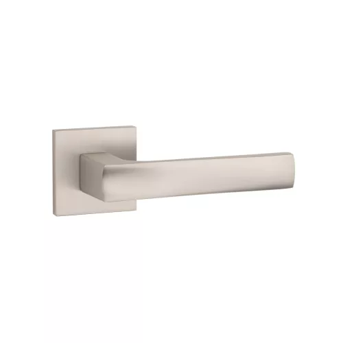 STILE LIMA Square Rosette Q SLIM 7MM MSN - Satin Nickel (ONLY HANDLE ON UPPER ROSETTE)