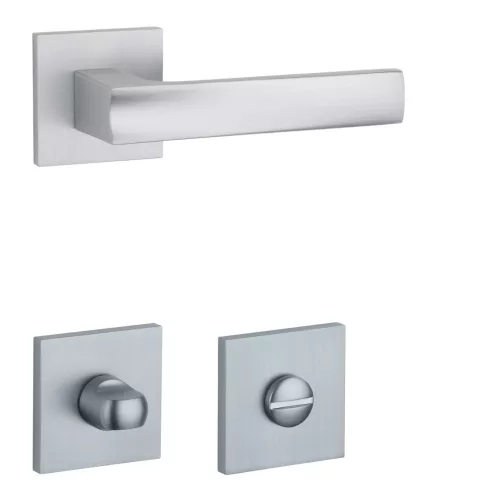 STILE LIMA Square Q SLIM 7MM PSC - Satin Chrome WC