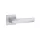STILE LIMA Square Rosette Q SLIM 7MM PSC - Satin Chrome (ONLY HANDLE ON UPPER ROSETTE)