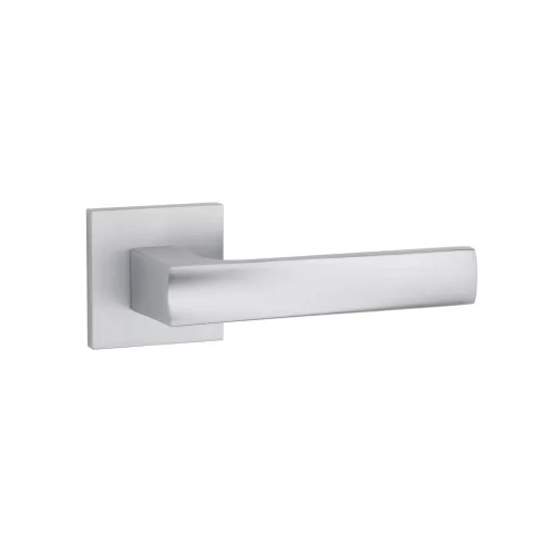 STILE LIMA Square Rosette Q SLIM 7MM PSC - Satin Chrome (ONLY HANDLE ON UPPER ROSETTE)