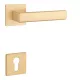 STILE MIIA Négyzetrozettás Q SLIM 7MM GOLD SATIN - Szatén arany színű PZ