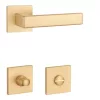 STILE MIIA Square Q SLIM 7MM GOLD SATIN - WC auriu satinat