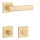 STILE MIIA Square Q SLIM 7MM GOLD SATIN - WC auriu satinat