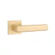 STILE MIIA Négyzetrozettás Q SLIM 7MM GOLD SATIN - Szatén arany színű (CSAK KILINCS FELSŐ ROZETTÁN)
