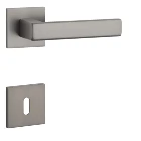 STILE MIIA Rozeta patrata Q SLIM 7MM MSB - culoare titan BB
