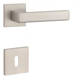   STILE MIIA Rozetă pătrată Q SLIM 7MM MSN - Nichel satinat BB