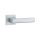 STILE MIIA Square rosette Q SLIM 7MM PSC - Satin chrome BB