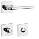 STILE NAKA Square rosette Q SLIM 7MM CP - Bright chrome WC