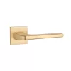 STILE NAKA Square rosette Q SLIM 7MM GOLD SATIN - Satin gold color (ONLY HANDLE ON UPPER ROSETTE)