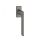 Window handle tilt-opening STILE TOBA Q MSB - Titanium color