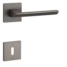   STILE OGA Rozetă pătrată Q SLIM 7MM MSB - culoare titan BB