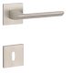 STILE OGA Square rosette Q SLIM 7MM MSN - Satin Nickel BB