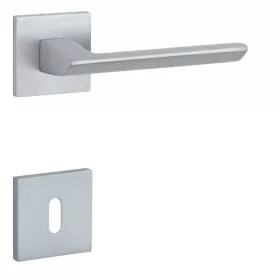 STILE OGA Rozetă pătrată Q SLIM 7MM PSC - Crom satinat BB
