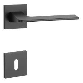 STILE OMA Rozetă pătrată Q SLIM 7MM Negru - Negru BB